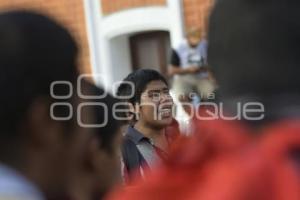 TLAXCALA . MANIFESTACIÓN NORMALISTAS