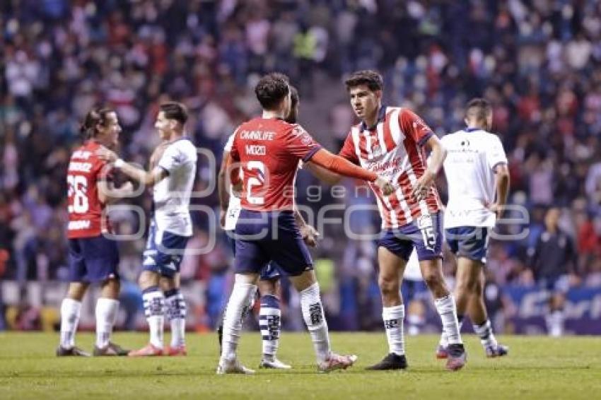 FÚTBOL . CLUB PUEBLA VS CHIVAS