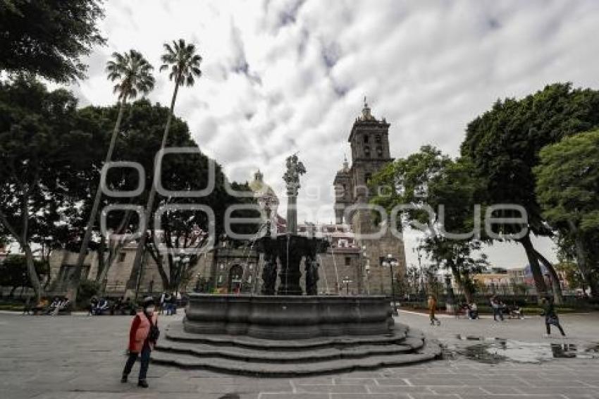 ZÓCALO . FUENTE DE SAN MIGUEL