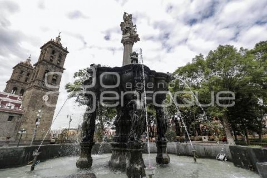 ZÓCALO . FUENTE DE SAN MIGUEL