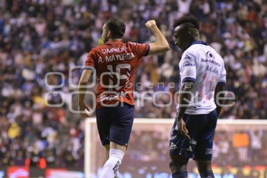 FÚTBOL . CLUB PUEBLA VS CHIVAS