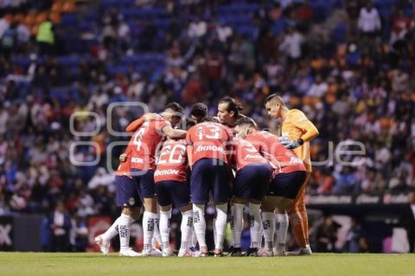 FÚTBOL . CLUB PUEBLA VS CHIVAS