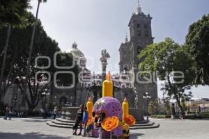 ZÓCALO . DÍA DE MUERTOS