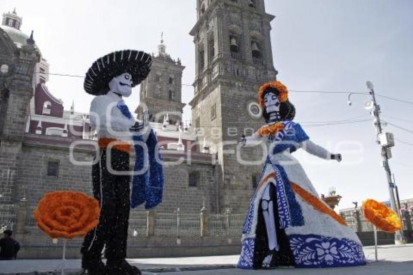 ZÓCALO . DÍA DE MUERTOS