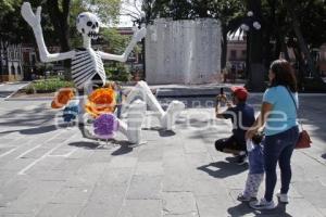 ZÓCALO . DÍA DE MUERTOS