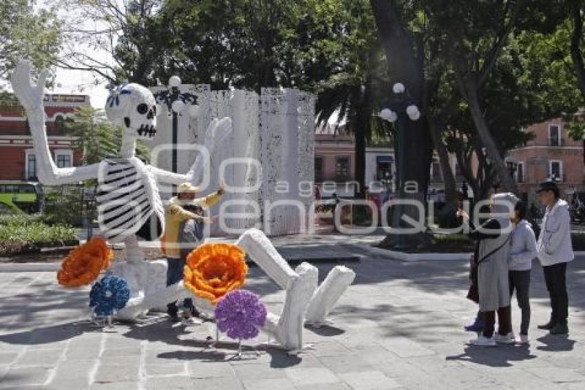 ZÓCALO . DÍA DE MUERTOS