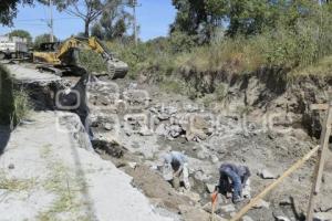 TLAXCALA . CONTRUCCIÓN MURO 