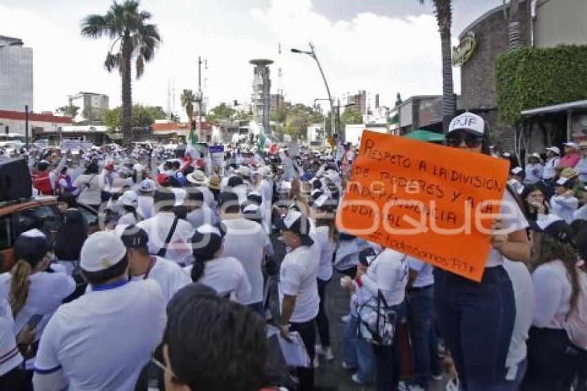 PODER JUDICIAL . MANIFESTACIÓN