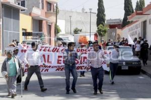 TLAXCALA . MANIFESTACIÓN TLALTELULCO