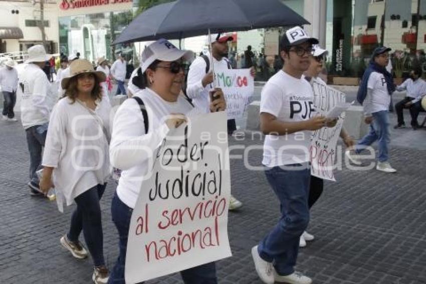 PODER JUDICIAL . MANIFESTACIÓN