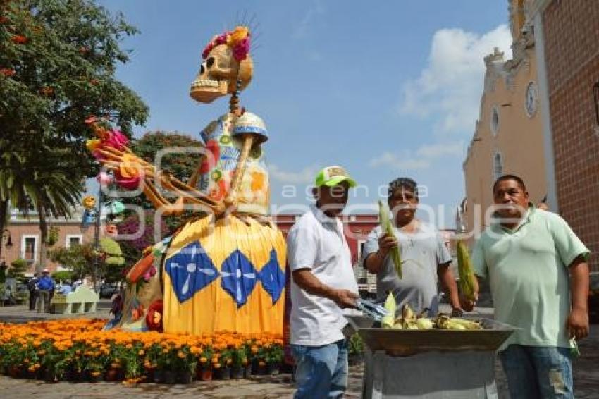 ATLIXCO . FERIA DEL ELOTE