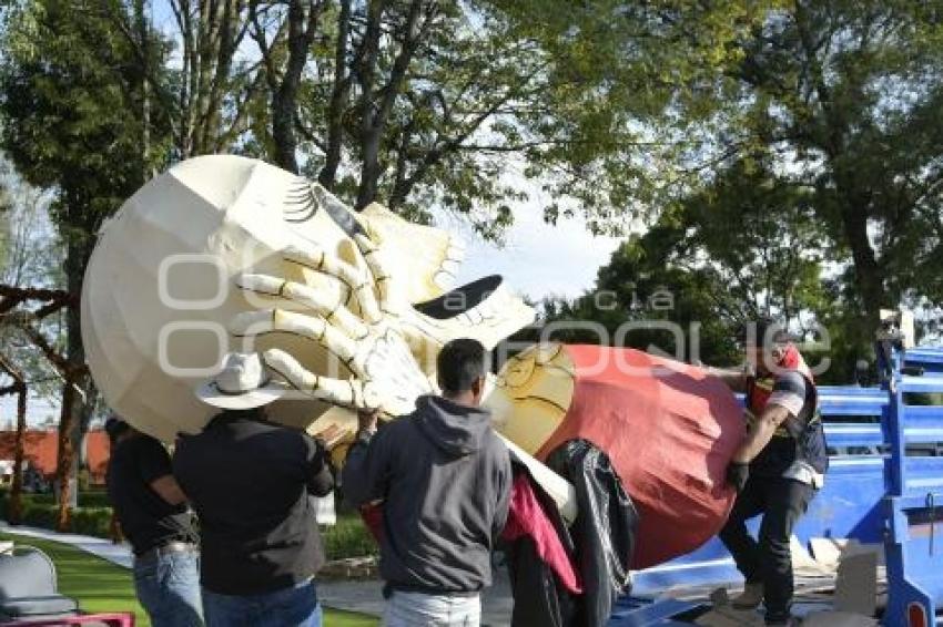 TLAXCALA . PREPARATIVOS FERIA