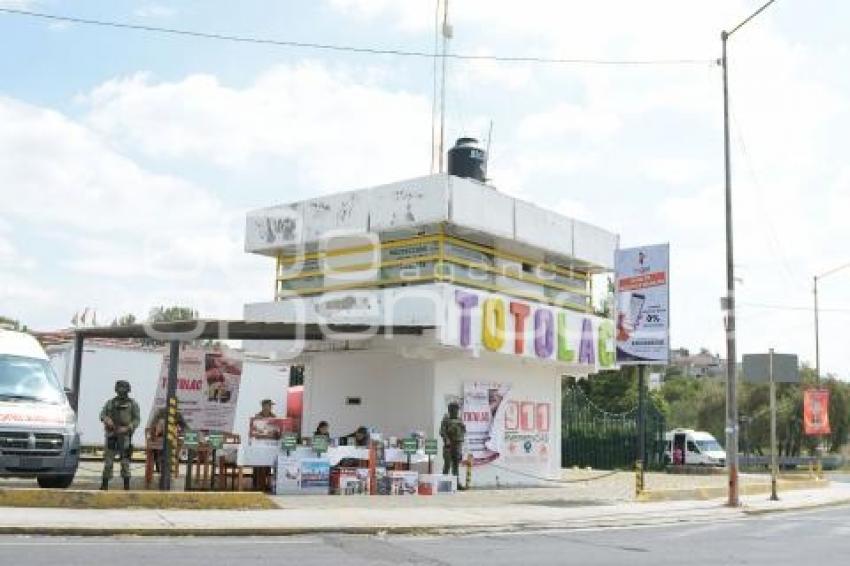 TLAXCALA . CANJE DE ARMAS