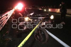 TLAXCALA . ACCIDENTE MOTOCICLISTA
