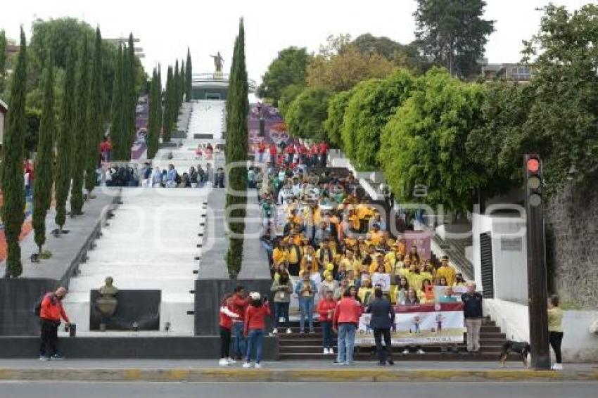 TLAXCALA . CAMINATA SALUD