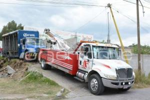 TLAXCALA . ACCIDENTE CAMIÓN