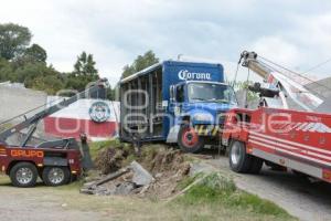 TLAXCALA . ACCIDENTE CAMIÓN