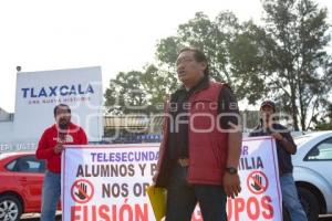 TLAXCALA . MANIFESTACIÓN DOCENTES