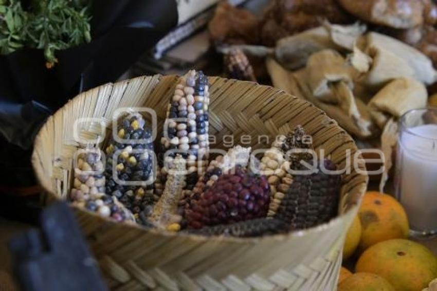 TLAXCALA . DÍA DE MUERTOS . OFRENDA