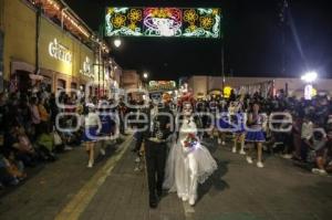 SAN PEDRO CHOLULA . DESFILE DE CATRINAS