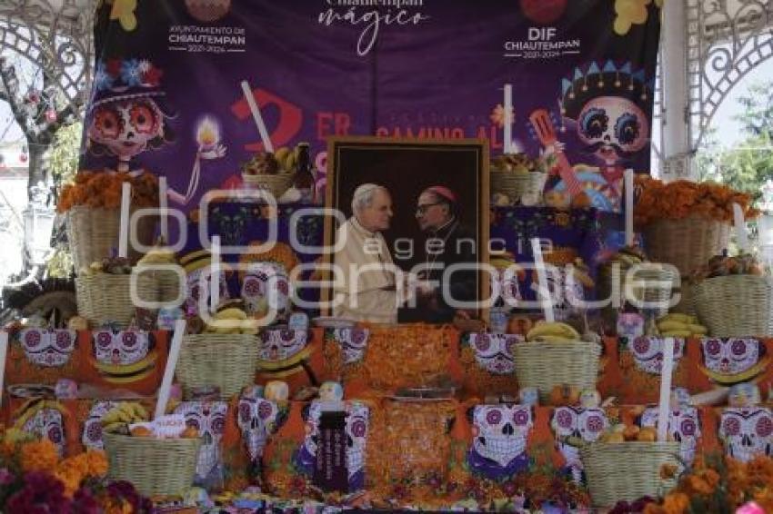 TLAXCALA . OFRENDA PRIMER OBISPO