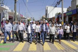 SAN ANDRÉS CHOLULA . REHABILITACIÓN CALLES