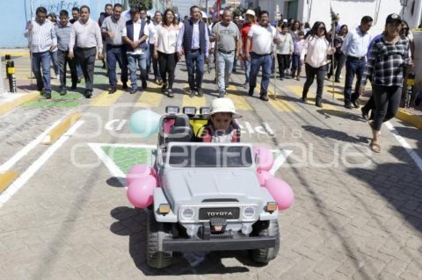 SAN ANDRÉS CHOLULA . REHABILITACIÓN CALLES