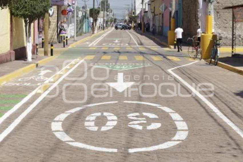 SAN ANDRÉS CHOLULA . REHABILITACIÓN CALLES