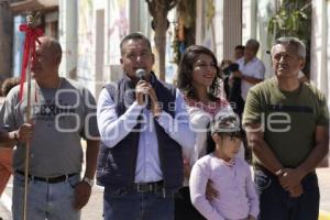 SAN ANDRÉS CHOLULA . REHABILITACIÓN CALLES