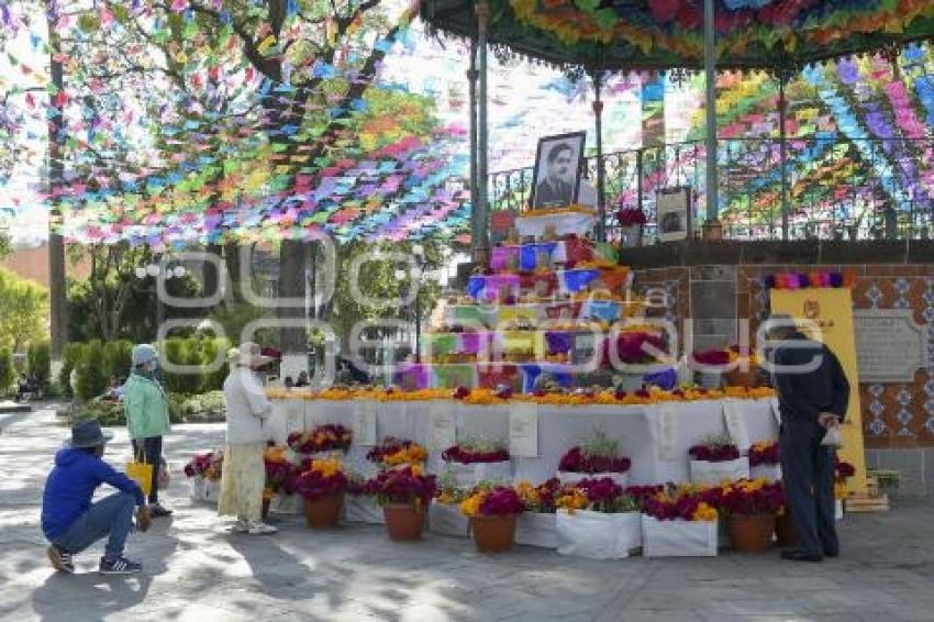 TLAXCALA . OFRENDA MONUMENTAL