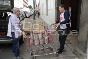 CRUZ ROJA . CENTRO DE ACOPIO