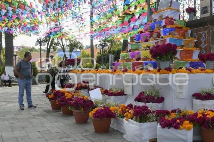 TLAXCALA . OFRENDA MONUMENTAL