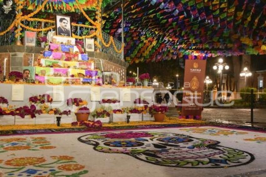 TLAXCALA . OFRENDA MONUMENTAL