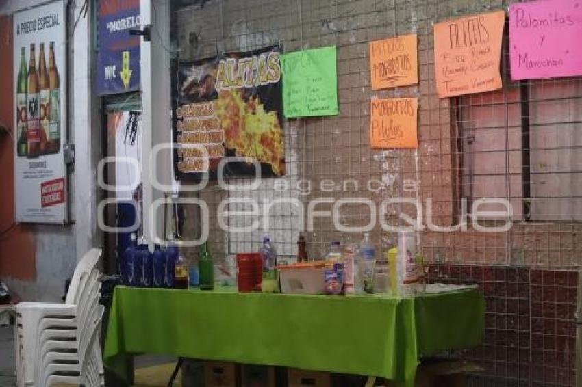 MERCADO MORELOS . BALACERA