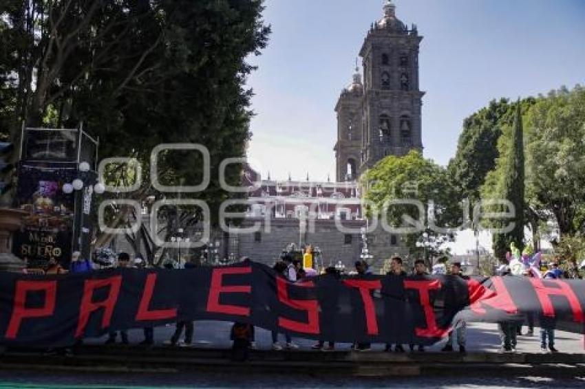 PROTESTA . CONFLICTO MEDIO ORIENTE