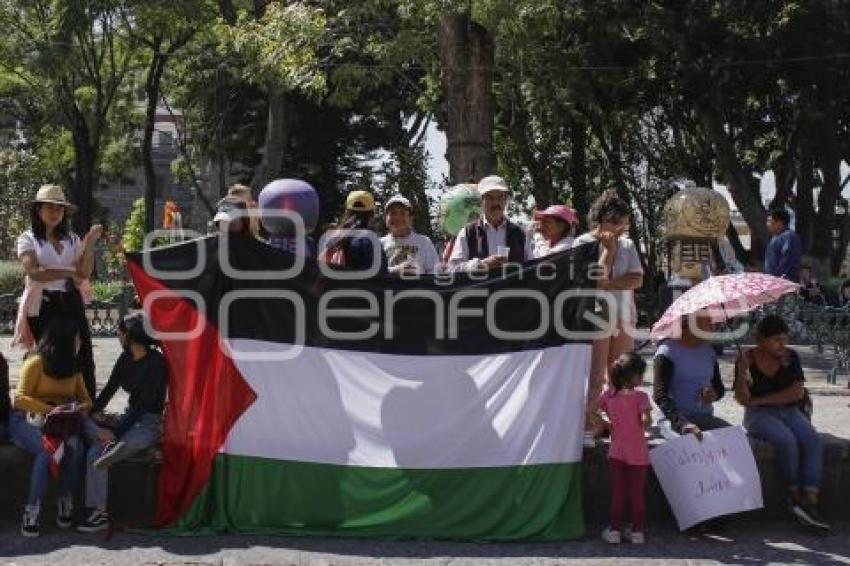 PROTESTA . CONFLICTO MEDIO ORIENTE