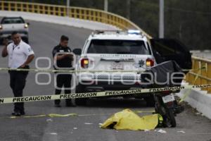 TLAXCALA . DECESO MOTOCICLISTA