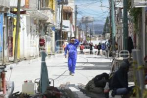 TLAXCALA . REHABILITACIÓN CALLE