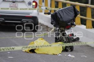 TLAXCALA . DECESO MOTOCICLISTA