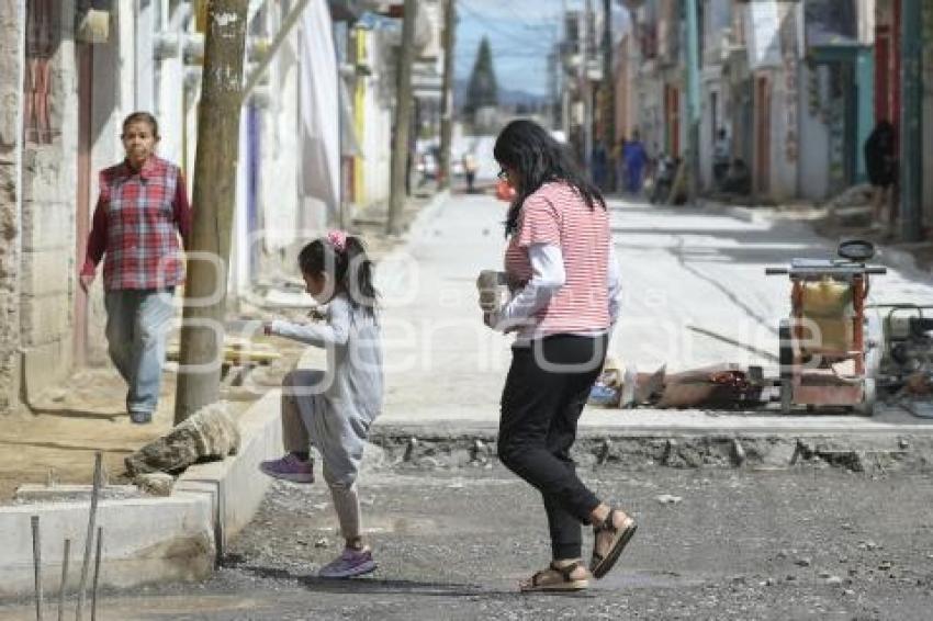 TLAXCALA . REHABILITACIÓN CALLE