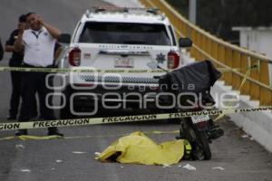 TLAXCALA . DECESO MOTOCICLISTA