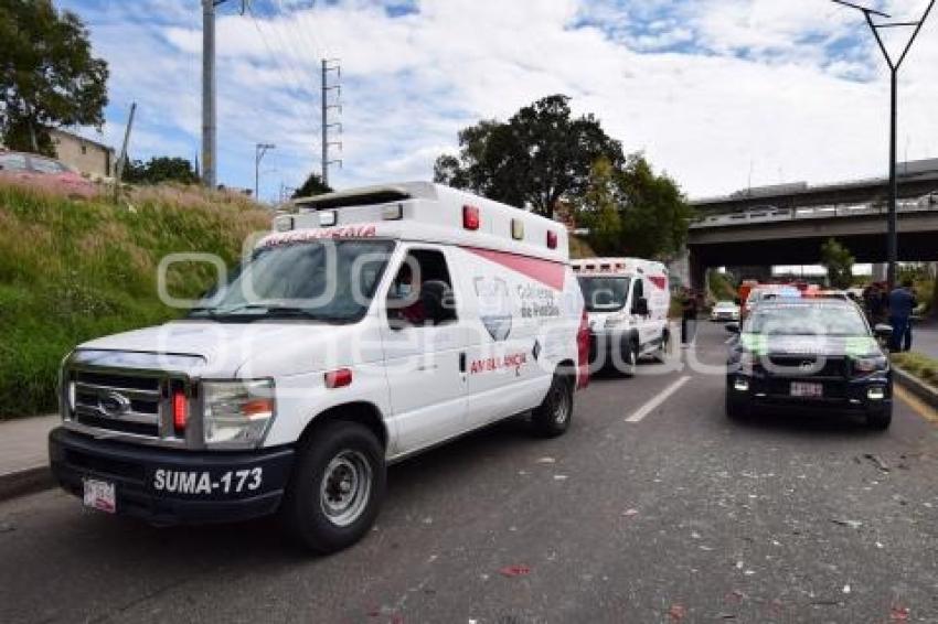 ACCIDENTE TRANSPORTE PÚBLICO