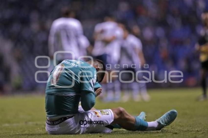 FÚTBOL . CLUB PUEBLA VS LEÓN