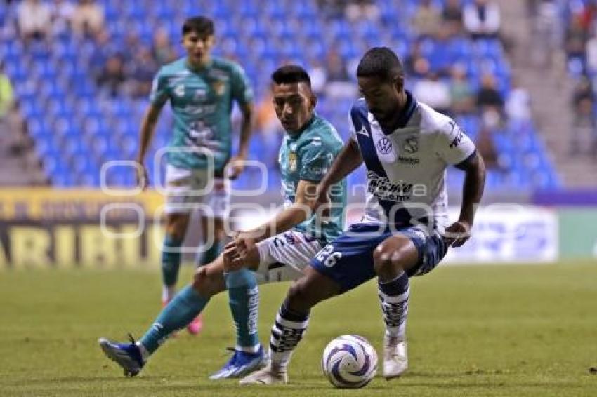 FÚTBOL . CLUB PUEBLA VS LEÓN