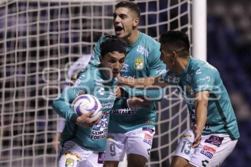 FÚTBOL . CLUB PUEBLA VS LEÓN