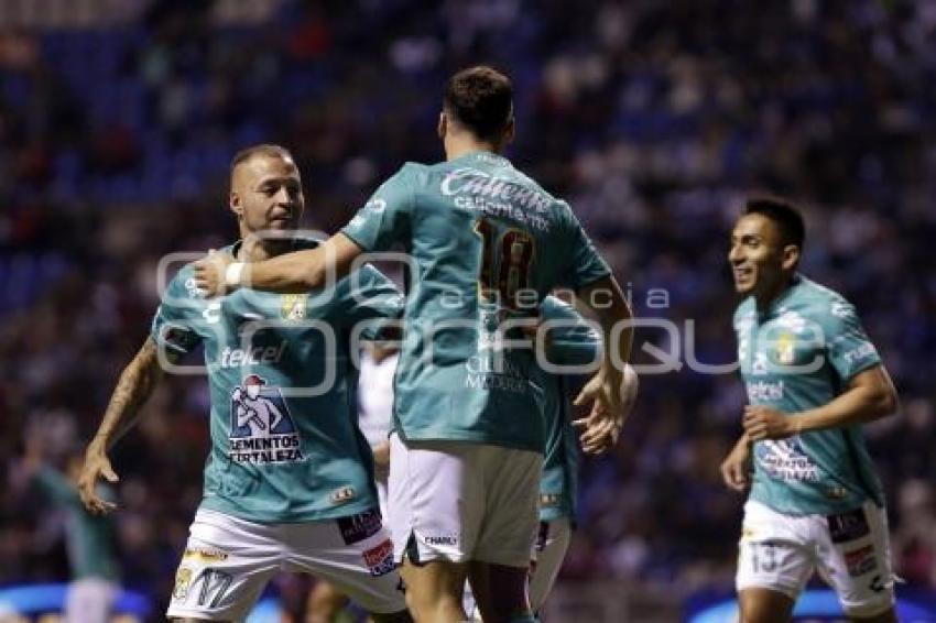 FÚTBOL . CLUB PUEBLA VS LEÓN