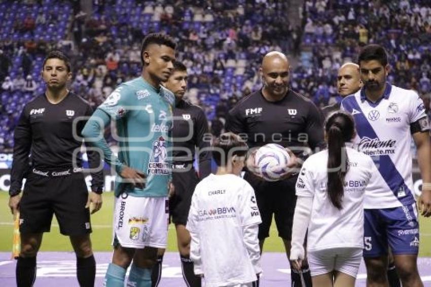 FÚTBOL . CLUB PUEBLA VS LEÓN