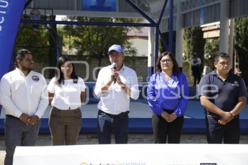 SAN ANDRÉS CHOLULA . ENTREGA DE TECHADO 