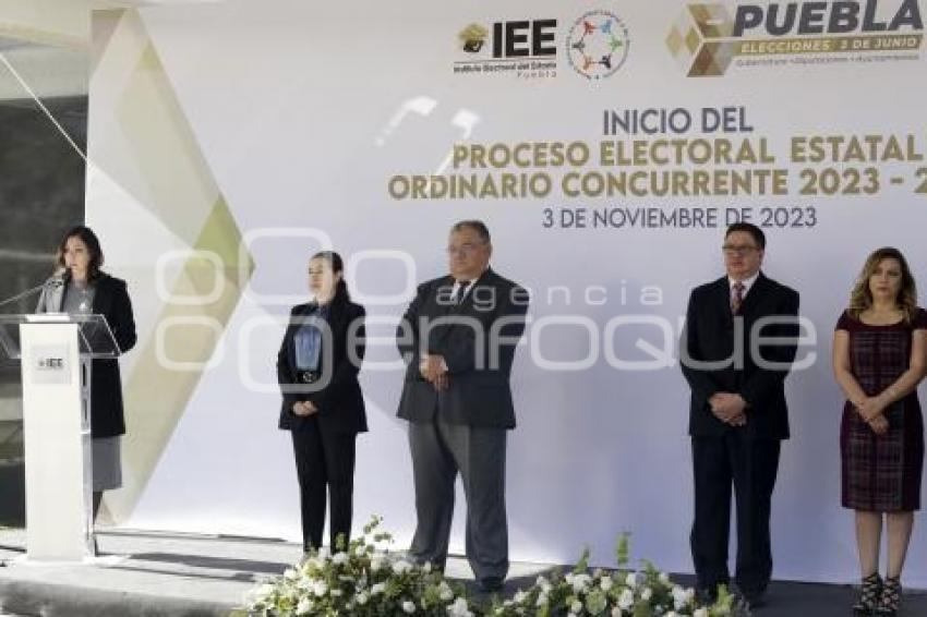 IEE . INICIO PROCESO ELECTORAL