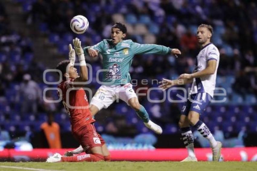 FÚTBOL . CLUB PUEBLA VS LEÓN